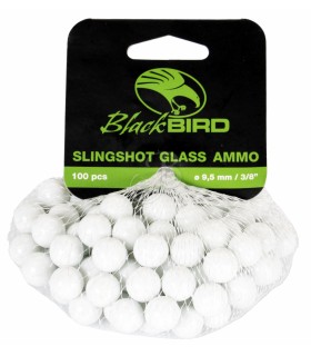 BLACKBIRD SLINGSHOT AMMO GLASS 100PCS