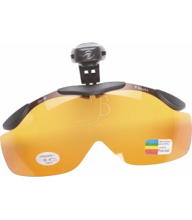 SHOOT-OFF HAT-CLIP SHOOTING GLASSES