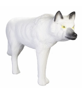 SRT 3D TARGET WOLF WHITE