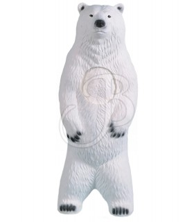 RINEHART 3D SMALL WHITE BEAR 28"