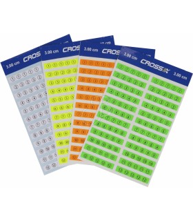 CROSS-X ARROW NUMBER WRAPS
