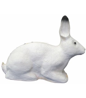 SRT 3D CIBLE LAPIN BLANC