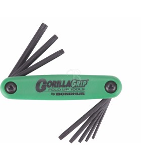 BONDHUS SET PIEGHEVOLE CHIAVI TORX T9/T40