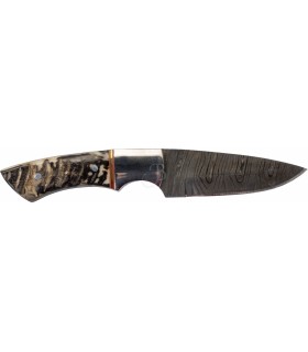 39OUTDOOR COLTELLO DAMASCO     23.5CM - CORNO