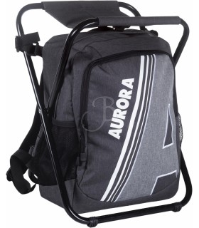 AURORA OUTDOOR BACKPACK + STOOL BLACK