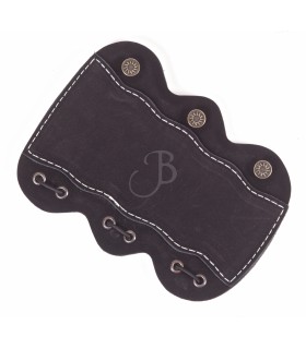 WILD MOUNTAIN LEDERARMSCHUTZ BUFFALO BLACK