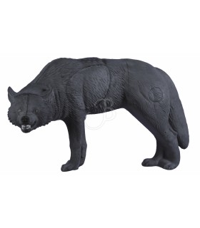 RINEHART 3D GREY WOLF SNARLING