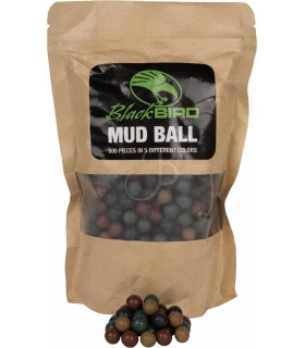 BLACKBIRD 5 COLORS MUD BALL 500 PCS