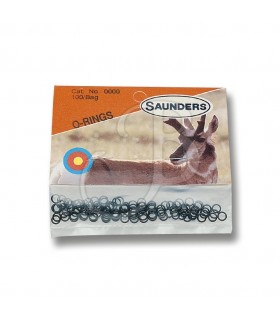 SAUNDERS GUMMIRINGE SPITZEN 100PK