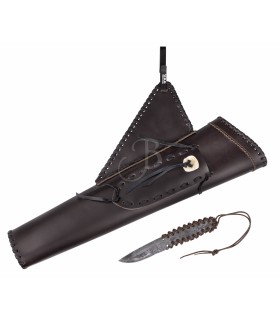 WILD MOUNTAIN SIDE QUIVER WITH KNIFE      RH