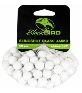 BLACKBIRD BILLE EN VERRE SARB. 100PCS