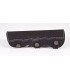 WILD M. BRACELET CUIR BUFFALO BLACK