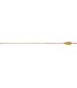 EK ARCHERY WOODEN ARROW 28" D8.0MM FEATH.