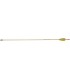 EK ARCHERY WOODEN ARROW 30" D8.0MM FEATH.