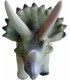 ELEVEN SAGOMA 3D TRICERATOPS