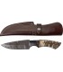 39OUTDOOR COLTELLO DAMASCO     23.5CM - CORNO