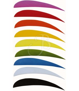 TRUEFLIGHT NAT.FEATHERS RB 4"        100P