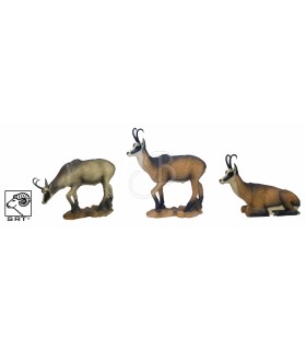 SRT SET SAGOME 3D CAMOSCIO ESTIVO