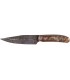 39OUTDOOR KNIVE SM HORN NICKER DAMAST