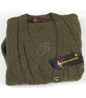 KITZ-PICHLER CARDIGAN TONI VERDE        TG.48