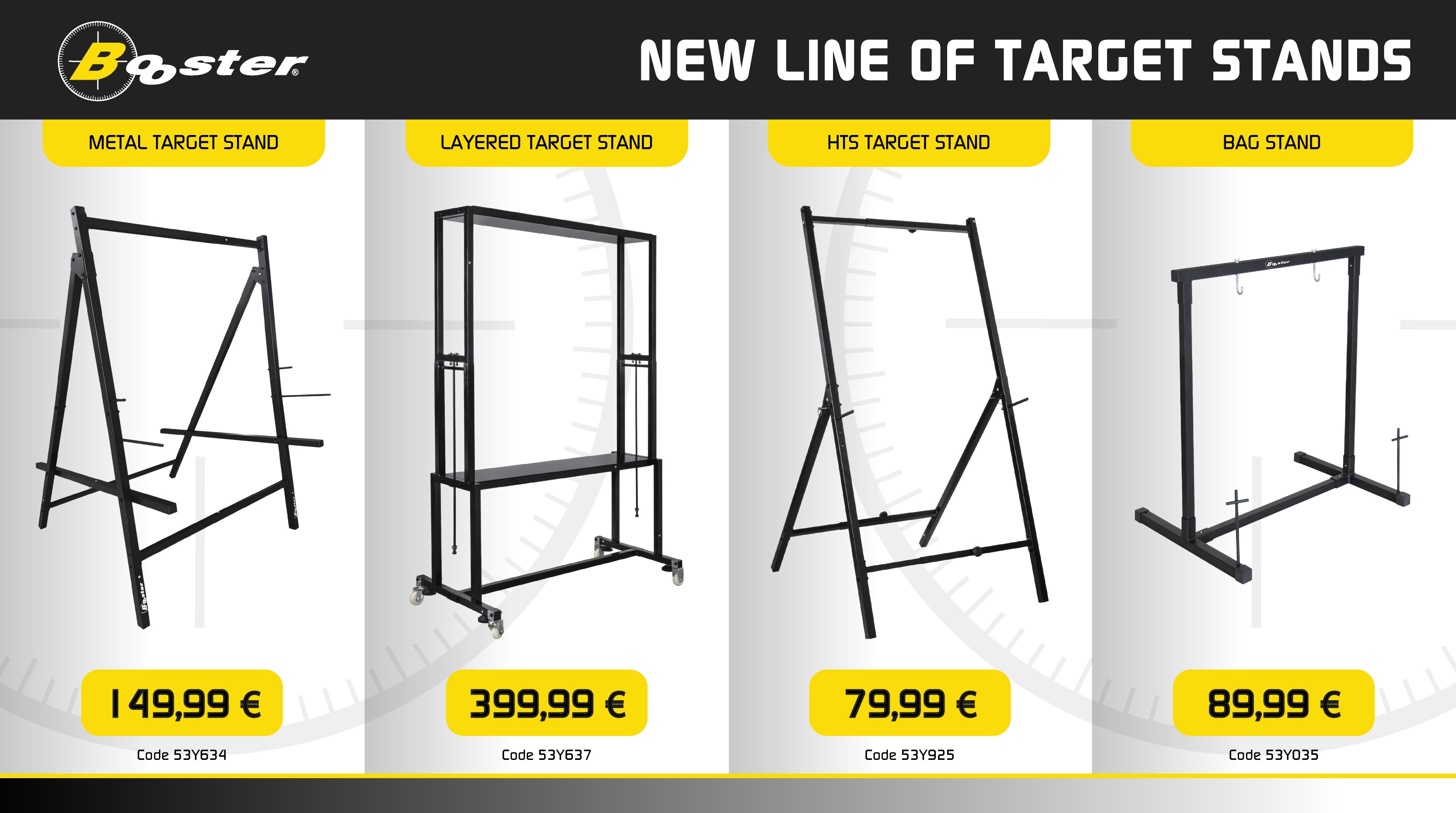 BOOSTER TARGET STAND